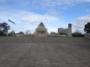 Shrine of Remembrance Melbourne Australia