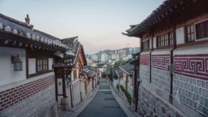 Bukchon Hanok Village​ Seoul South Korea