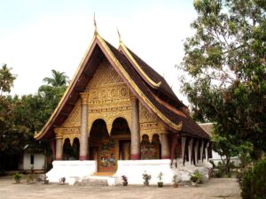 Wat Manorom​ Luang Prabrang Laos