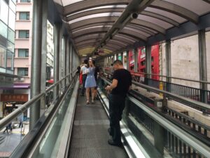 Central Mid Levels Escalators​ Hong Kong Island