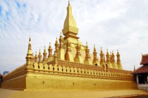 Pha That Luang​ Vientiane Laos