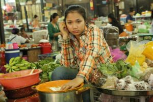 Phsar Leu Market Sihanoukville Cambodia