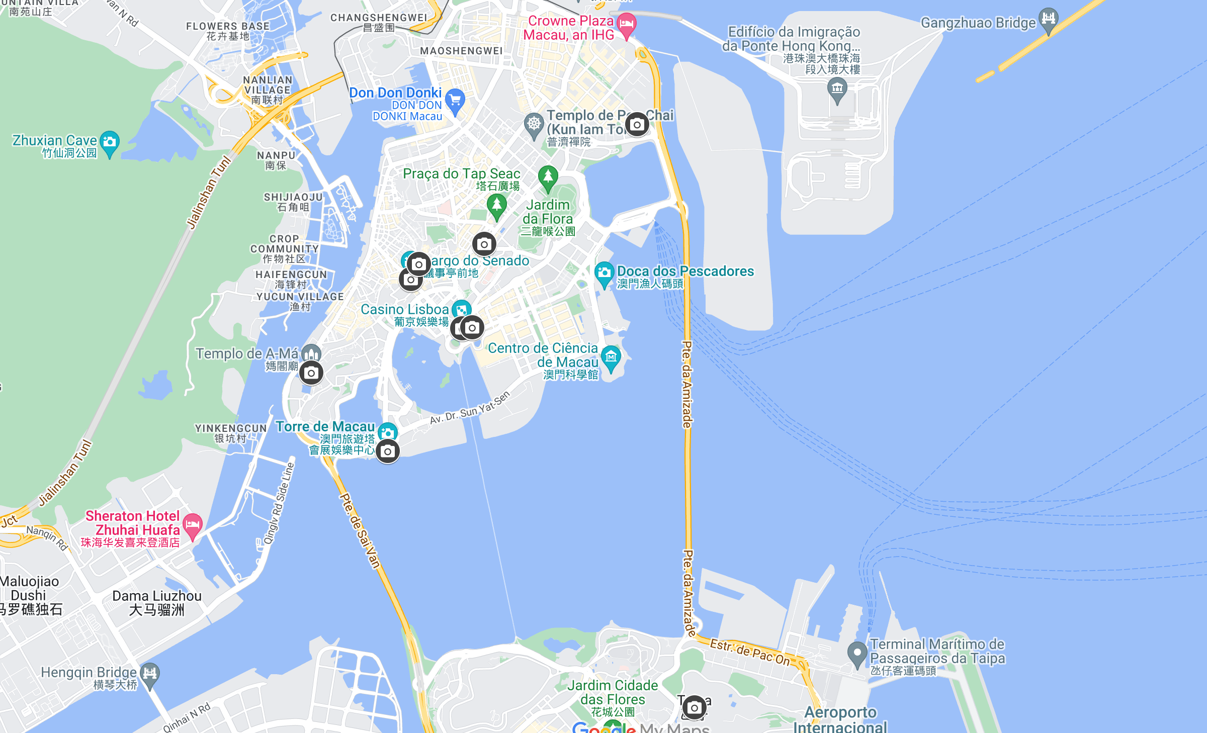 Google Maps Macau China