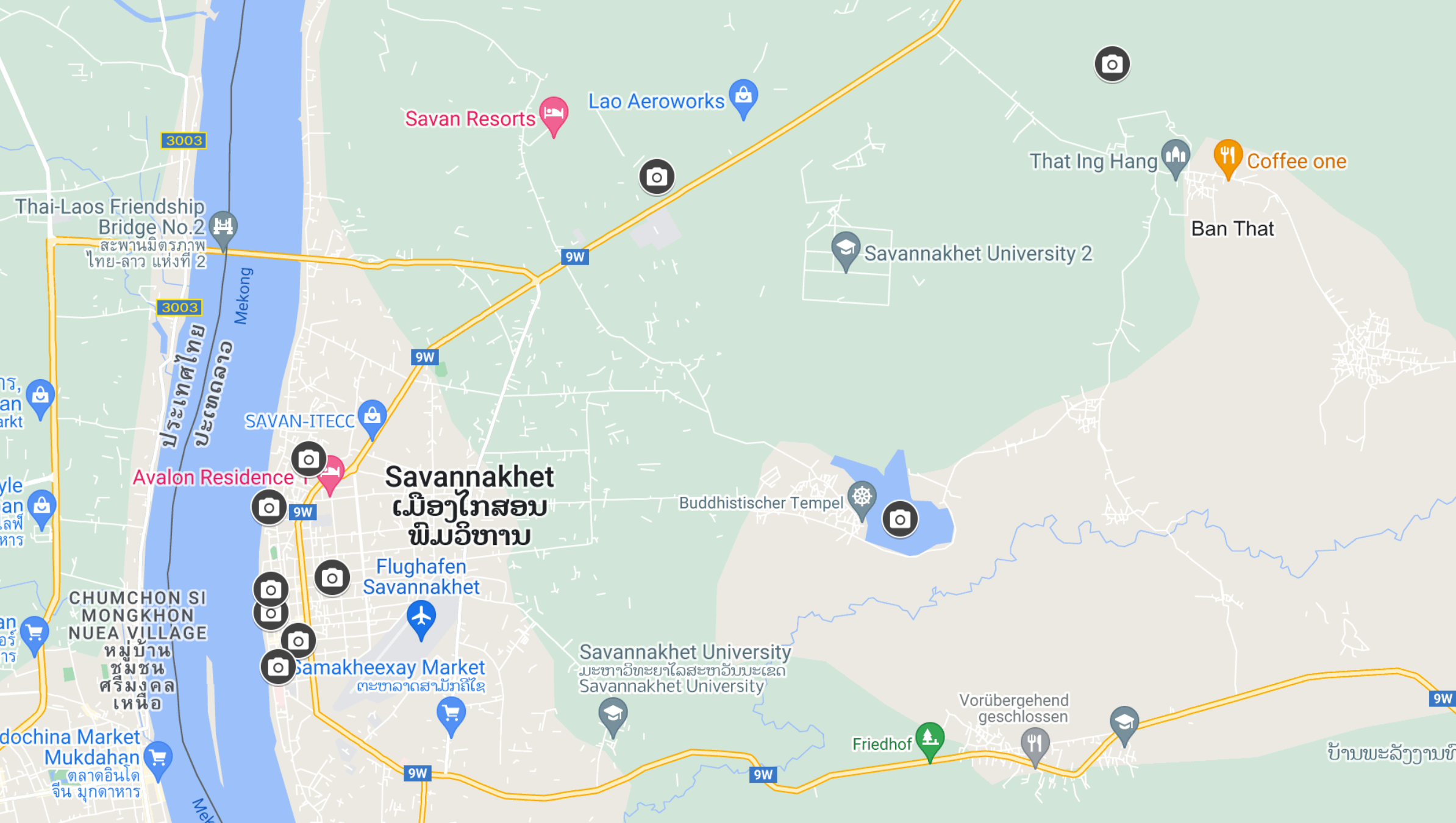 Google Maps Savannakhet Laos