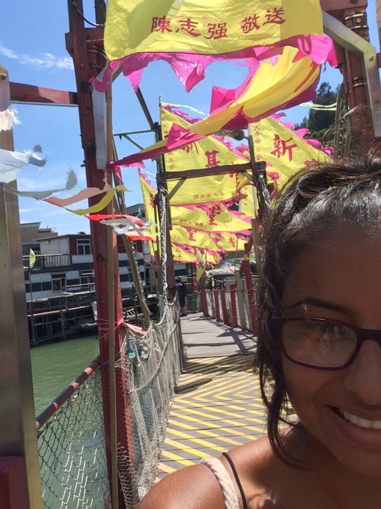 Hong Kong Lantau Island Tai O Fishing Village​​ Bridge