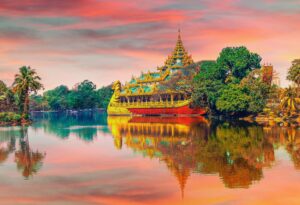 Dragon Boat Pagoda​ Yangon
