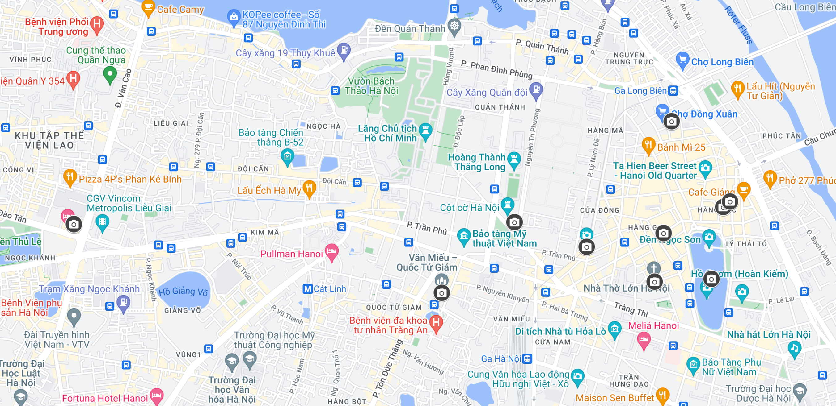 Google Maps Hanoi Vietnam
