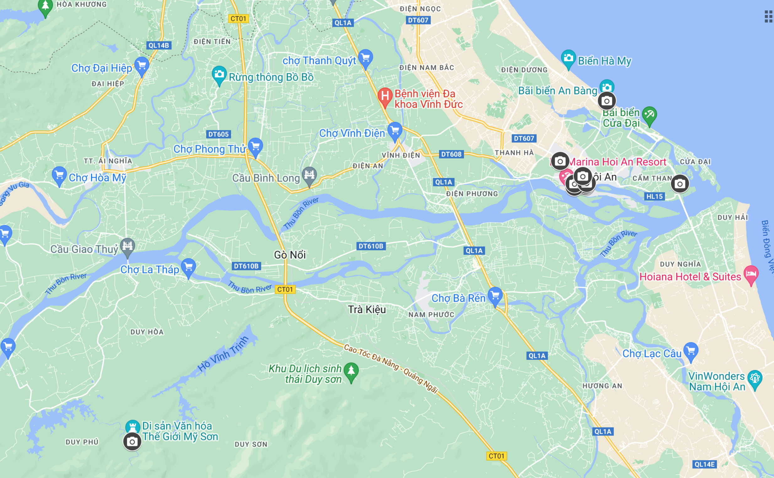 Google Maps Hoi An Vietnam