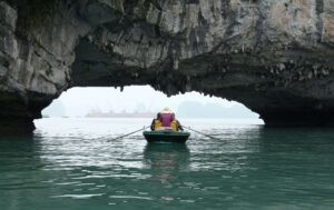 Kayak Bright & Dark Caves​ Halong Bay Vietnam