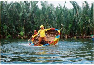 Coconut Basket Boat Tour Hoi An Vietnam​