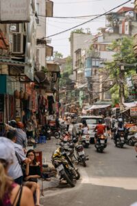 Old Quarter​​ Hanoi Vietnam