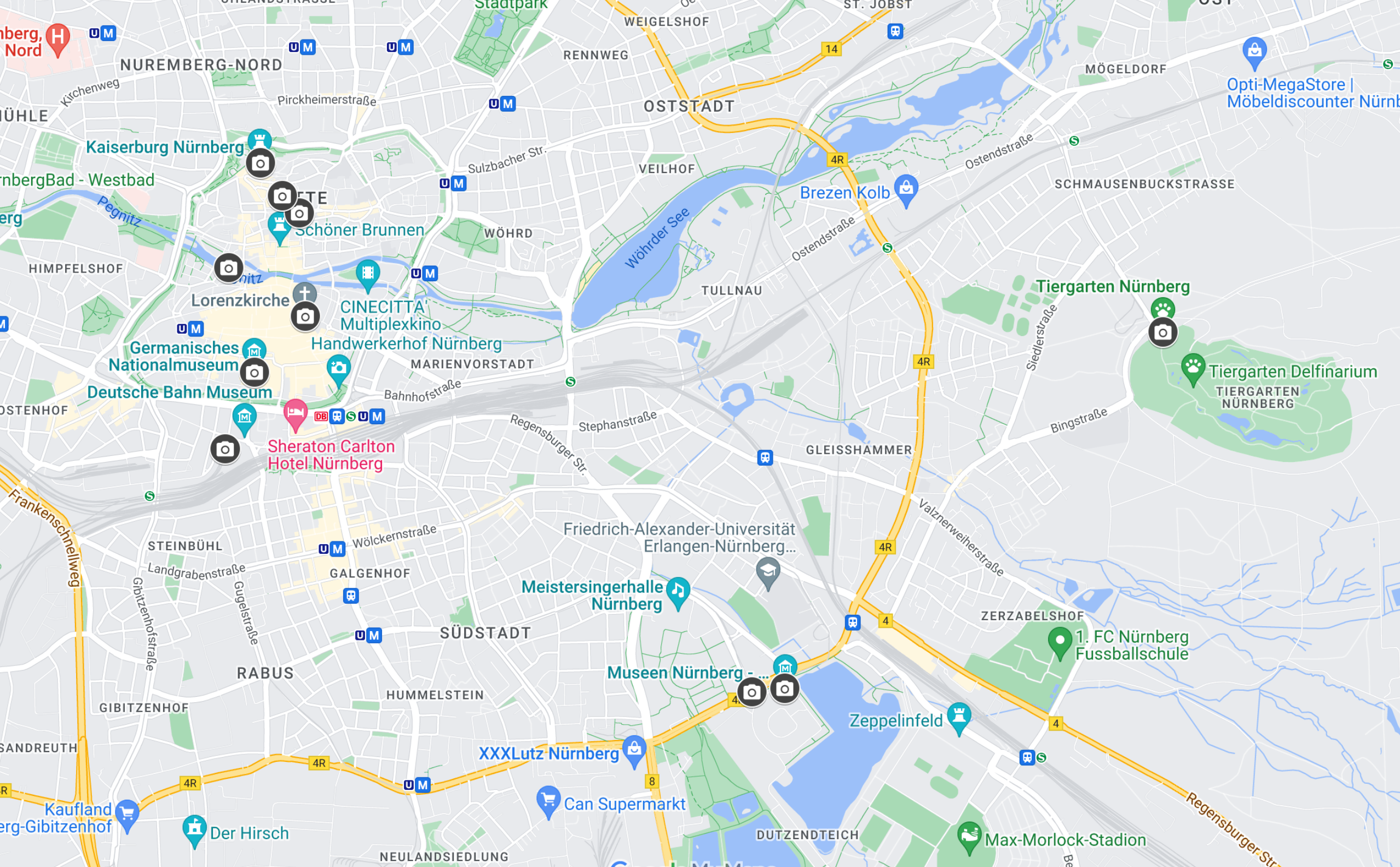 Google Maps Nürnberg Germany