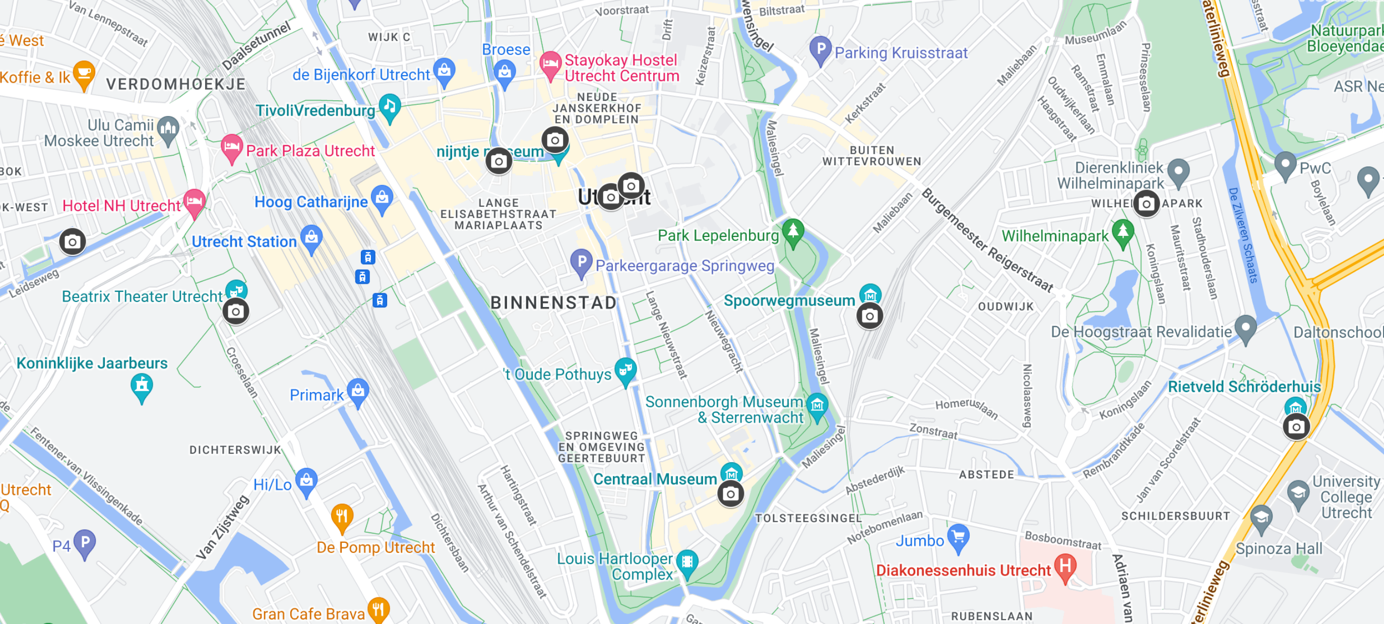 Google Maps Utrecht Netherlands