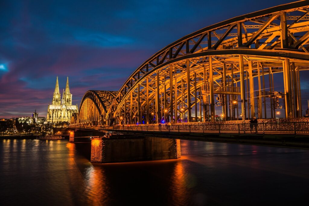 Hohenzollern Bridge​ Cologne Germany