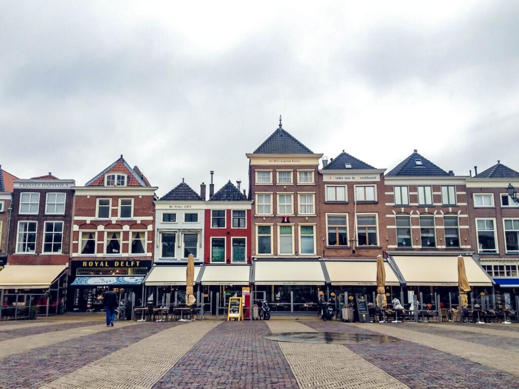 Market Square Delft Netherlands