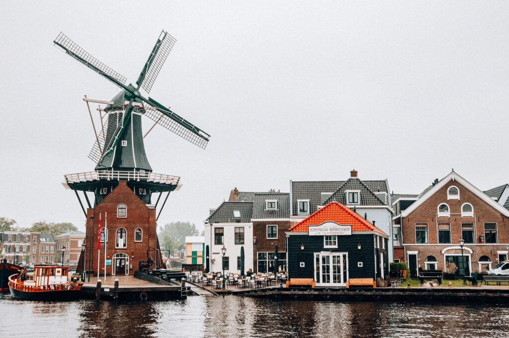 Windmill de Roos Delft Netherlands