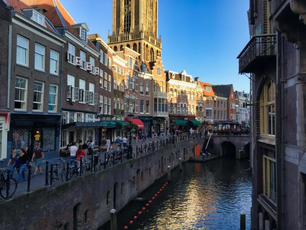 Canals from Utrecht Netherlands