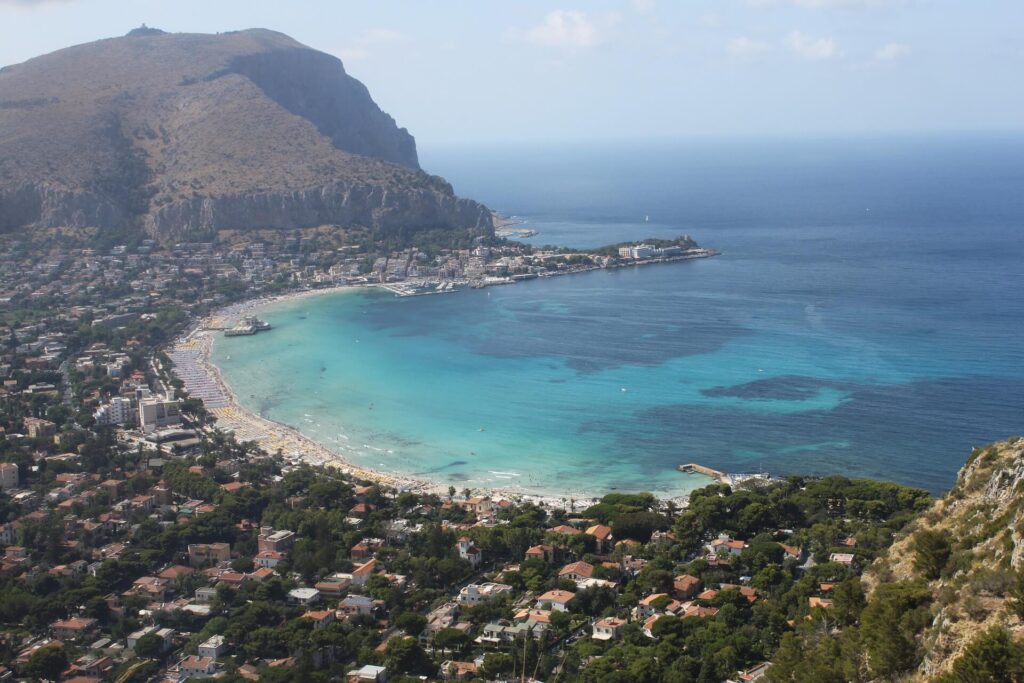 Mount Pellegrino​​ Palermo Sicily Italy