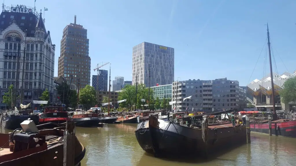 Old Harbour Rotterdam Netherlands