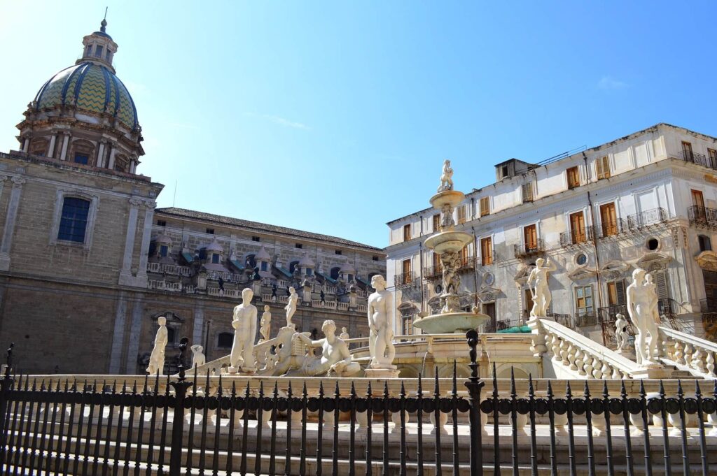 Piazza Pretoria​ Palermo Sicily Italy