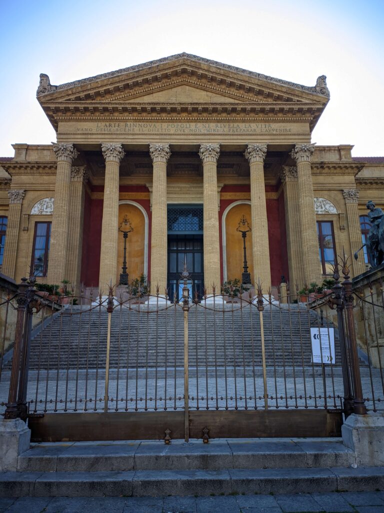 Teatro Massimo​ Palermo Sicily Italy