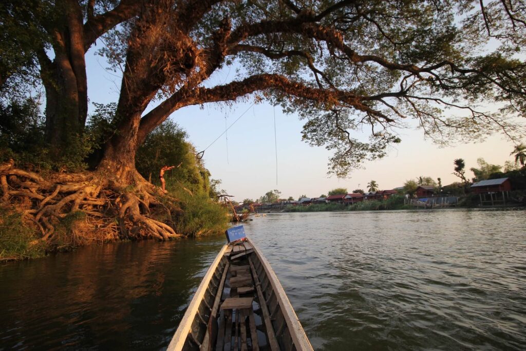 Go on a Boat Ride​ ​ 4000 Islands Si Phan Don Laos