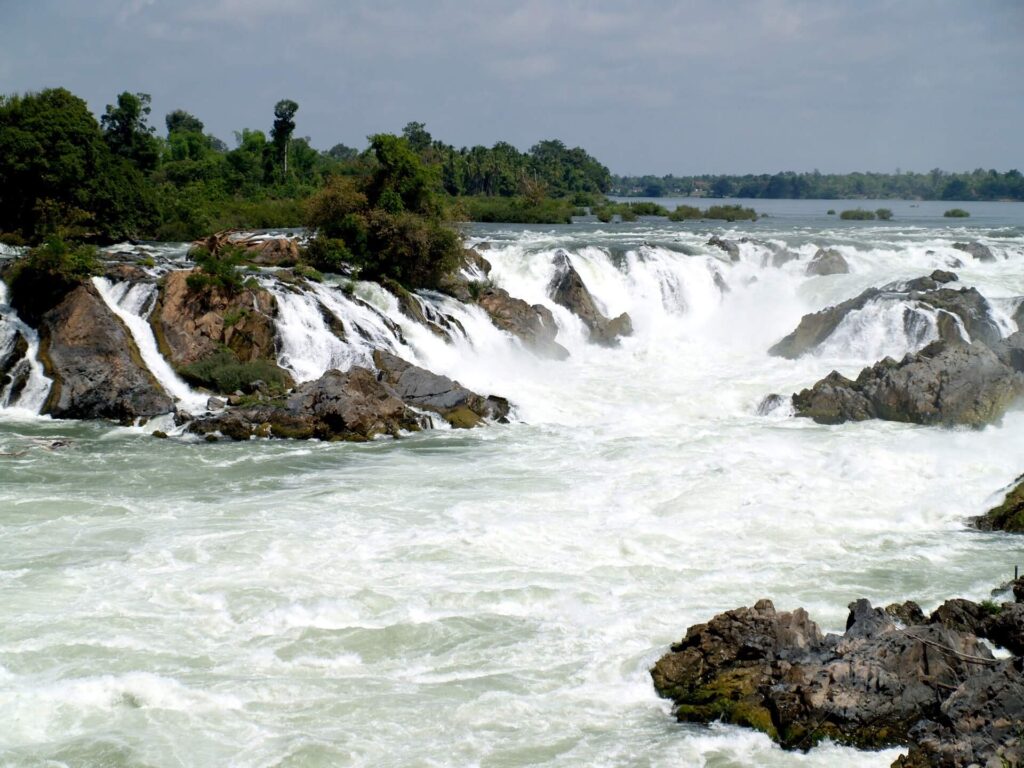 Khone Phapheng Waterfalls​ 4000 Islands Si Phan Don Laos