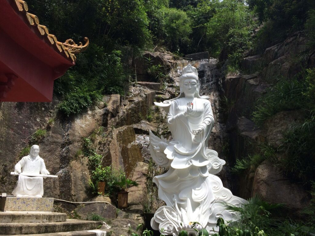 Kwun Yam Statue 10000 Buddhas Monastery Hong Kong