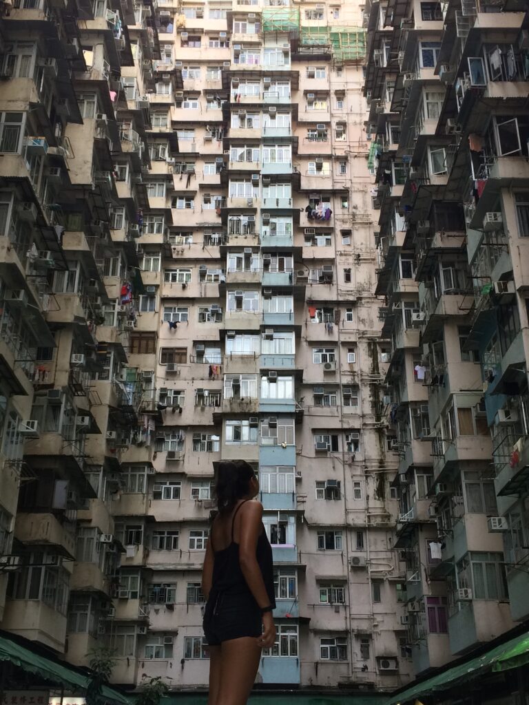 Person Monster Building​​​ Hong Kong Island