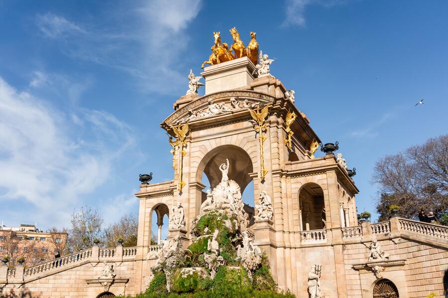 Parc De La Cituadella​​ Barcelona Spain
