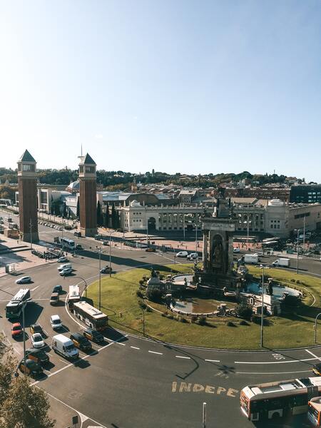 Placa De Espana​​​ Barcelona Spain