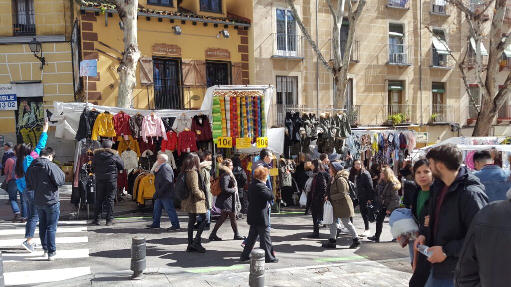 El Rastro​ Madrid Spain