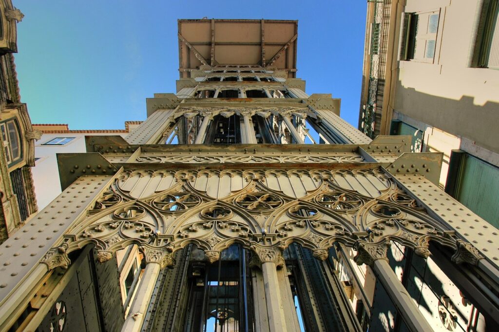 Elevador de Santa Justa​ Lisbon Portugal