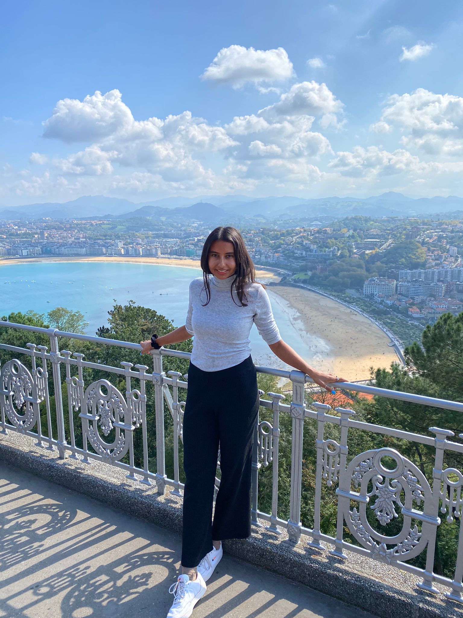 Person Monte Igueldo​ San Sebastian Spain