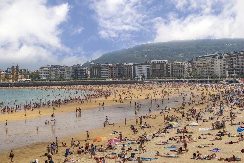 Playa de la Concha San Sebastian Spain