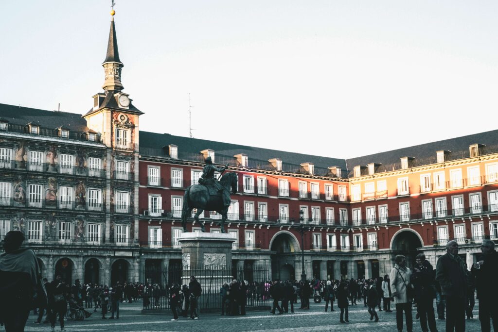 Plaza Mayor​ Madrid Spain