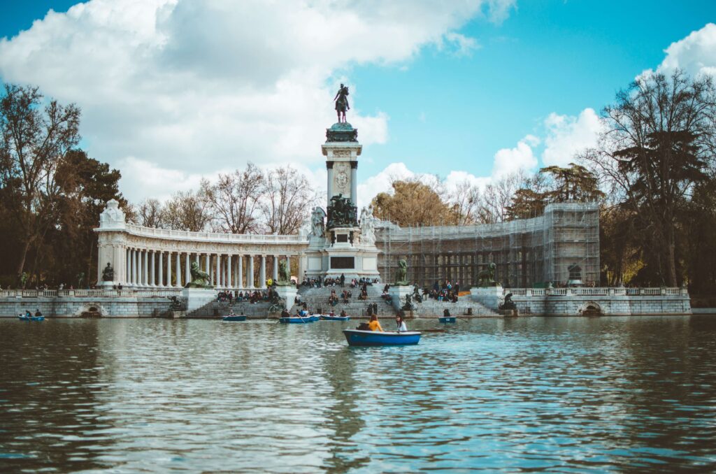 Retiro Park​ Madrid Spain