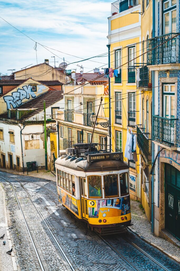 Ride Tram 28​ Lisbon Portugal