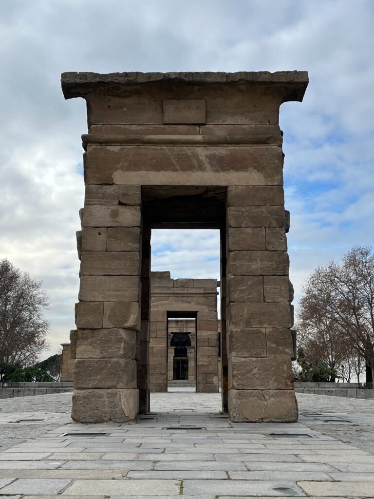 Tempel von Debod​ Madrid Spain